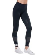 Lilybod Bristol Leggings Blue Graphite. Side Image.