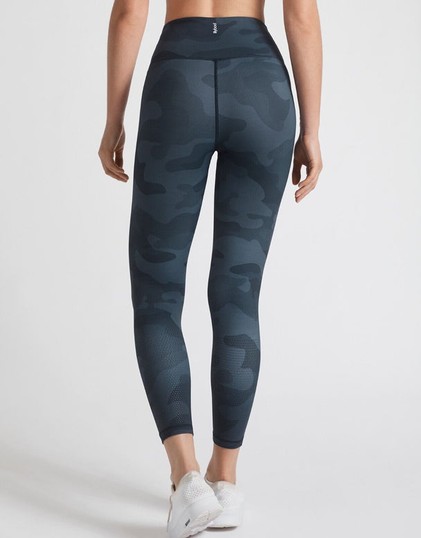 Lilybod Whitley Legging Blue Night Camo. Back image.