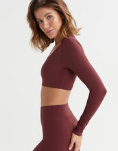 Lilybod Sam Shelf Bra Top Windsor. Side image.