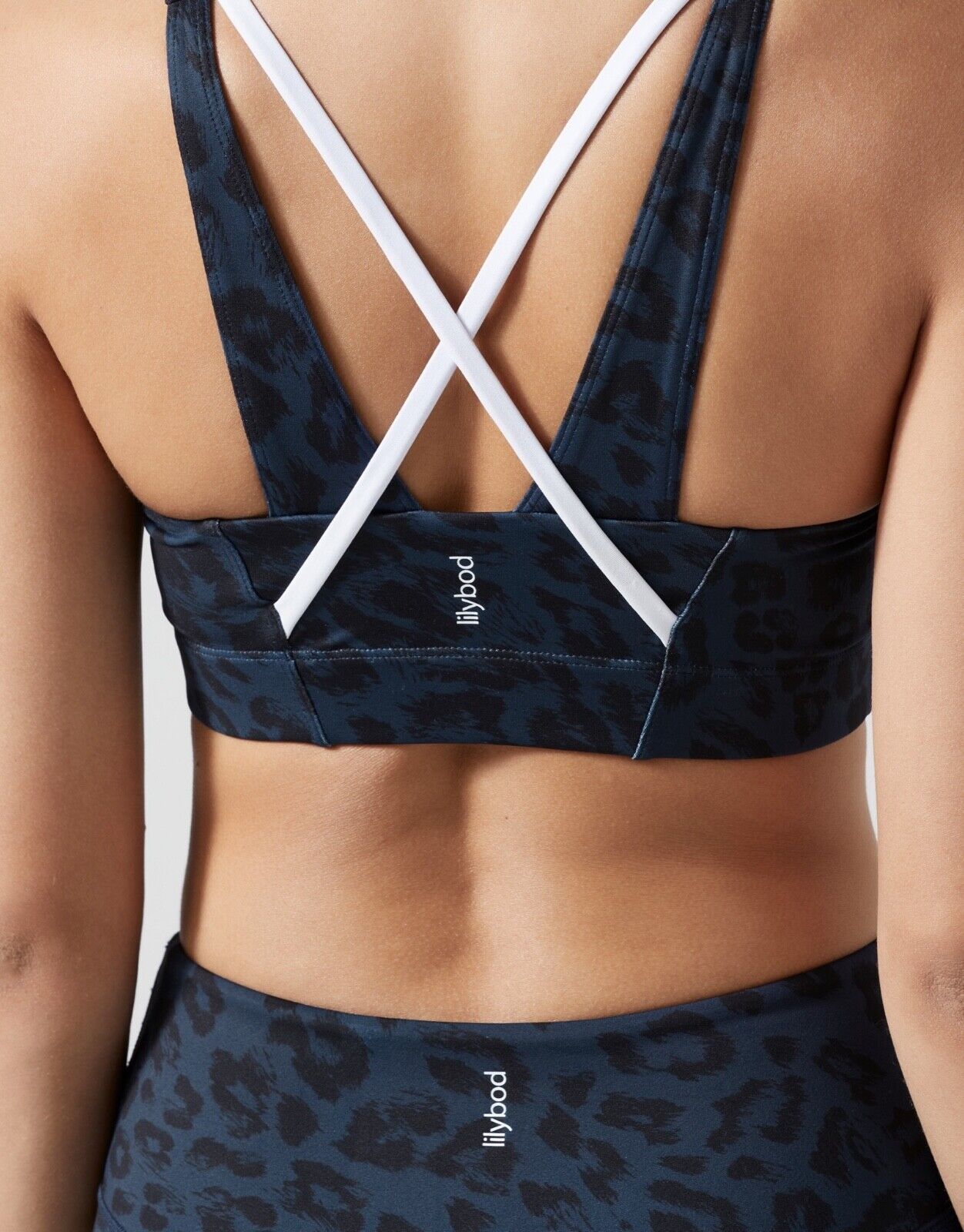 Lilybod Lily Sports Bra Size S Midnight Navy. Close image.