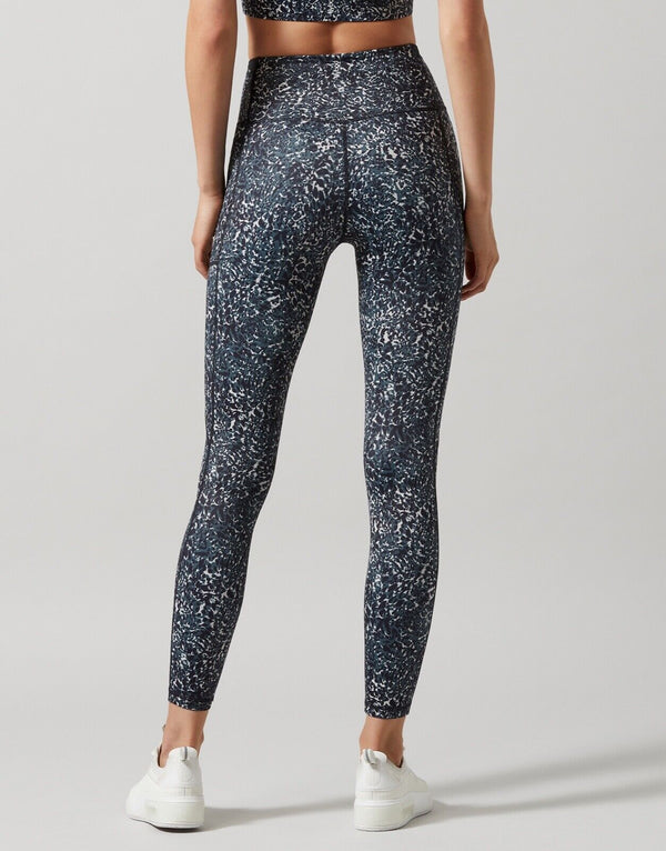Lilybod Salt Leggings Safari Print Urban. Back image.
