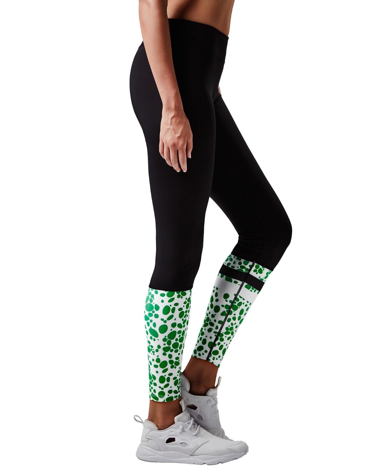 Lilybod Clare Full Length Leggings Bermuda Splice. Side image.