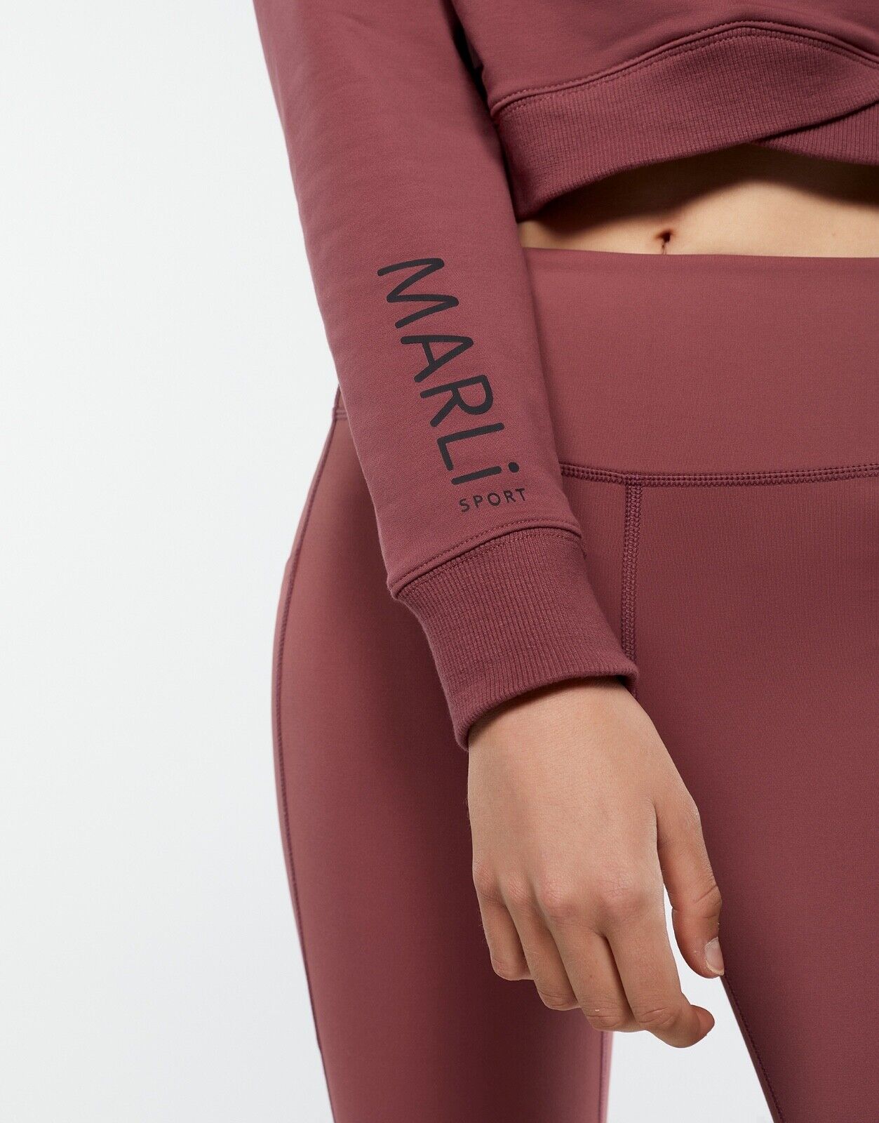 Marli Jaymie Long Sleeve Top Wine. Close image.