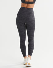Lilybod Becca Leggings Black  Stucco Camo. Back Image.