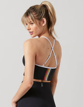 Womens New Lilybod Billie-2XR Sports Bra Tarmac Black. Back Image.