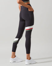 Lilybod Gemma Leggings Obsidian Gray Full Length Size XS. Side pocket image.
