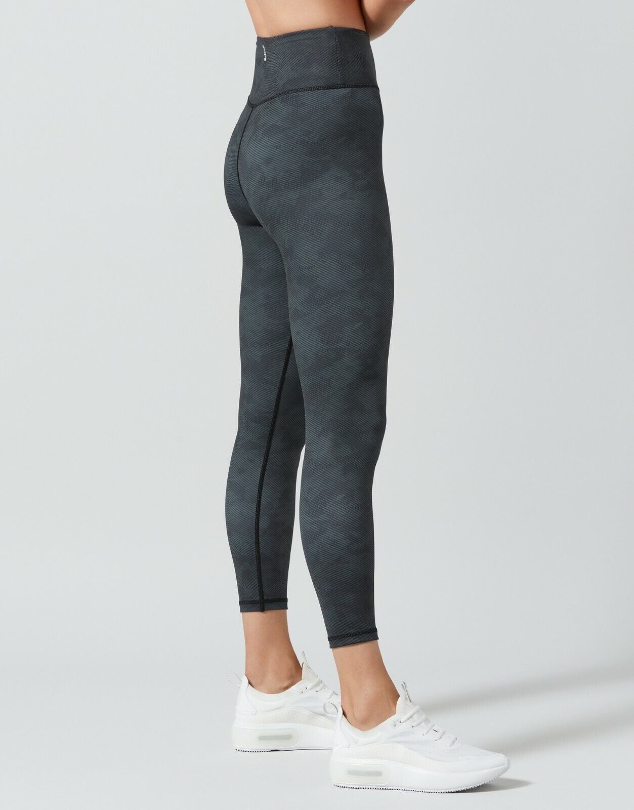 Lilybod Illanois Leggings Black Graphite Camo. Side back  image.