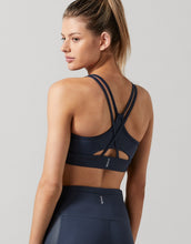 Lilybod River-XR Sports Bra Size S Blue Nights. Back image.