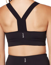 Lilybod Mia Sports Bra Black Noir. Close image.