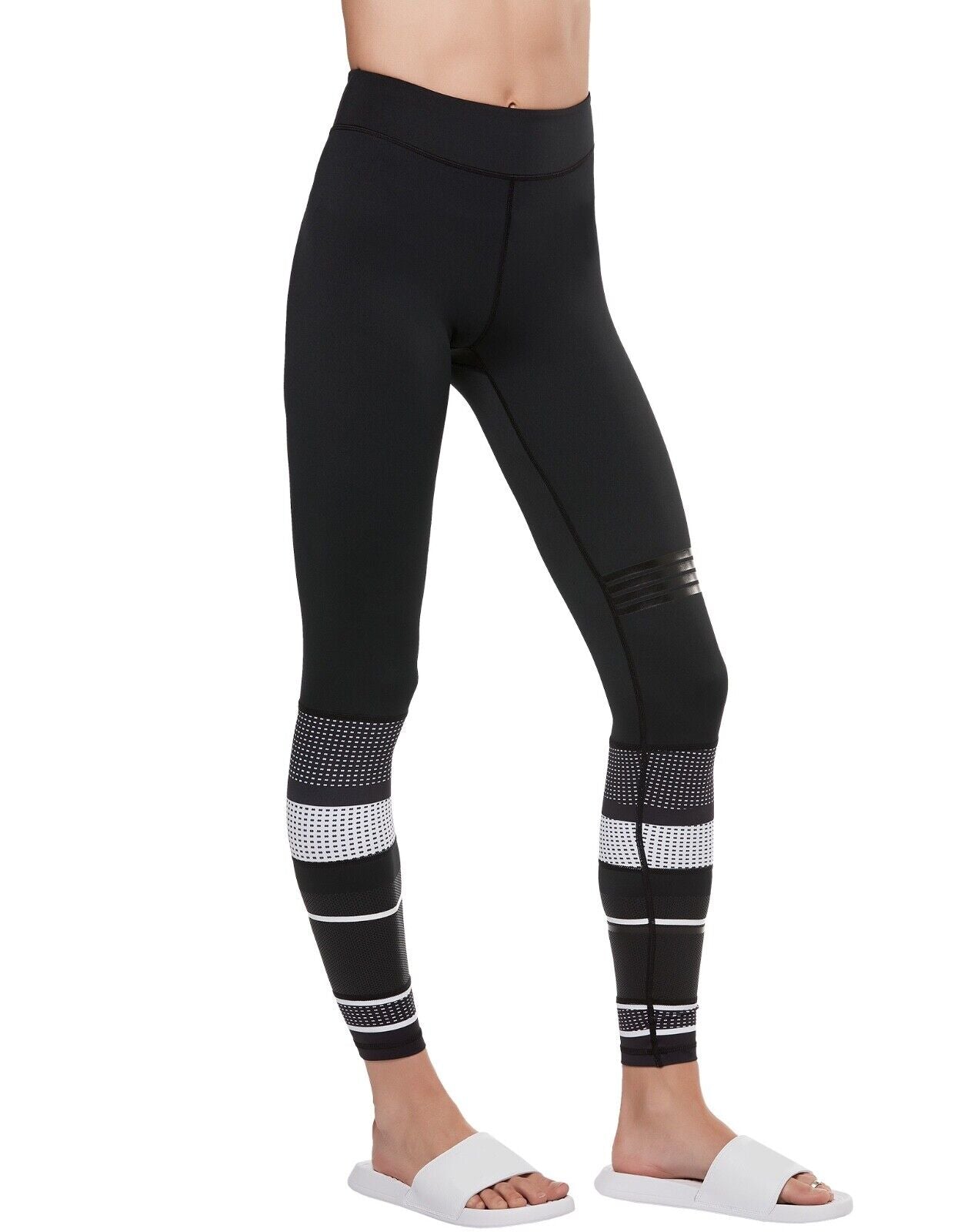 Lilybod Sasha Leggings Tarmac Air. Front side image.