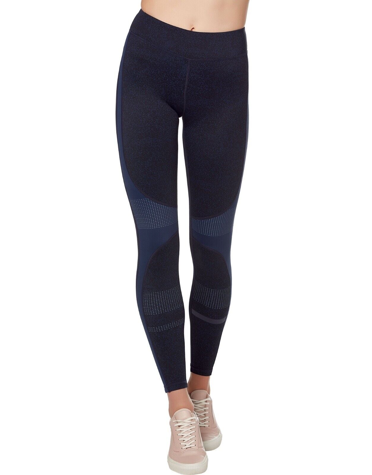 Lilybod Harper Leggings Navy Mist. Front image.