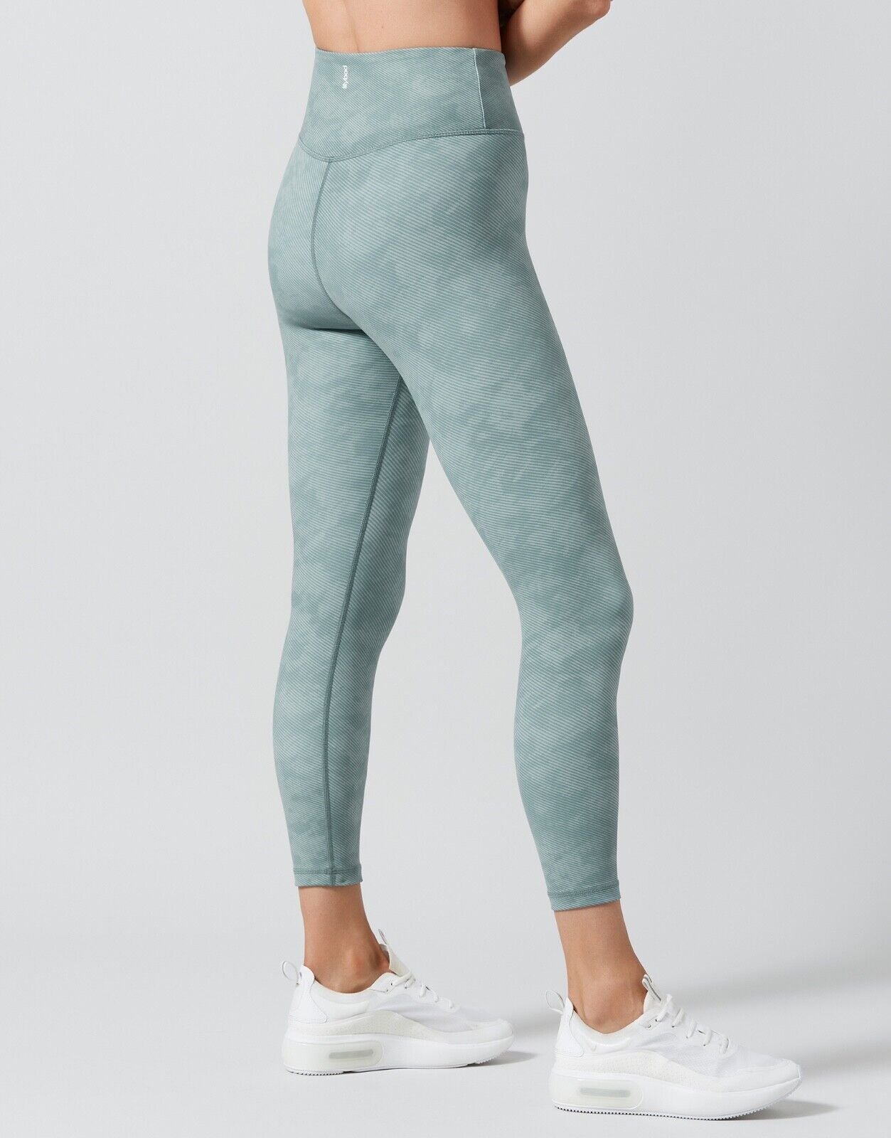 Lilybod Illanois Leggings Sorbet Green Camo. Side image.