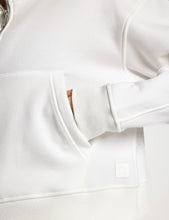 Lilybod Rihanna 1/4 Zip Up Cotton Sweater Off White