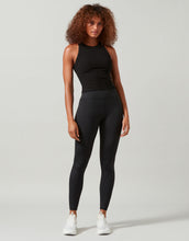 Lilybod Harmony Ribbed Tank Black