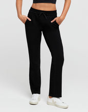 Lilybod Aimie Wide Leg Relaxed Fit Joggers Black- Sale Item