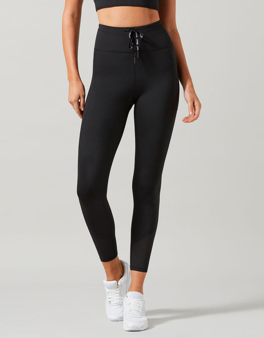 Lilybod Alexa-XR Leggings Black. Front image.