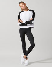 Lilybod Alyna Crew Sweater White/Black