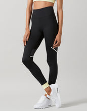 Lilybod Ariel Leggings Black, Slate & Lemon - Sale Item