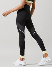 Lilybod Ariel Leggings Black, Slate & Lemon - Sale Item