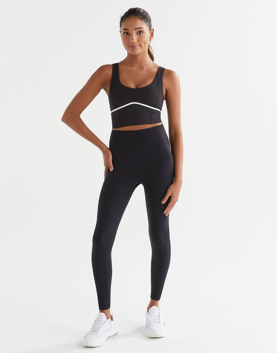 Lilybod Ava Longline Sports Bra Black