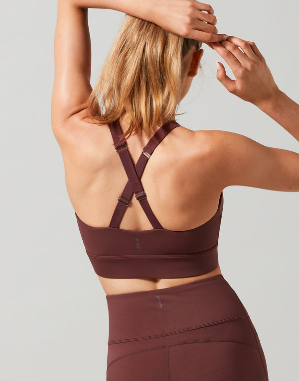 Lilybod Baseline Sports Bra - Sable