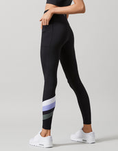 Lilybod Brooklyn Leggings Black, Lilac & White