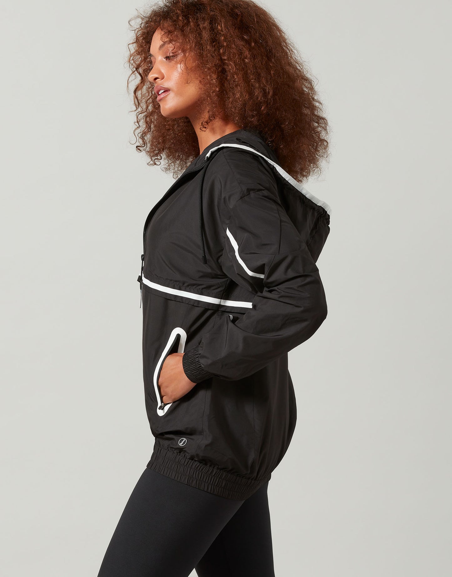 Lilybod Camila Windbreaker Jacket Black