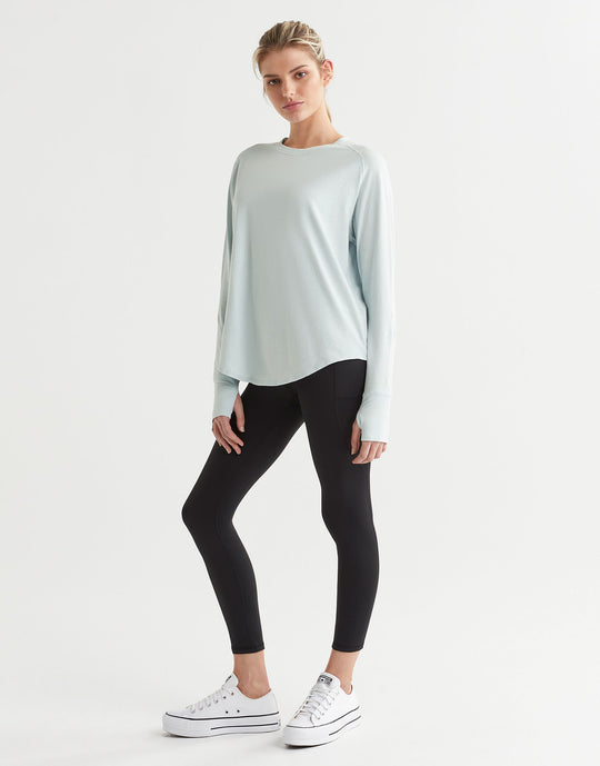 Lilybod Clare Vintage Washed Slub Light Blue - Sale Item
