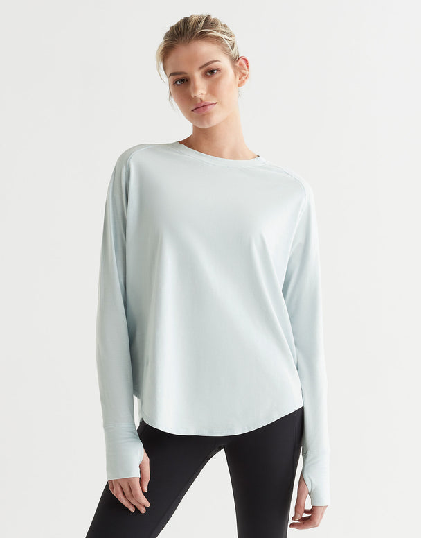 Lilybod Clare Vintage Washed Slub Light Blue