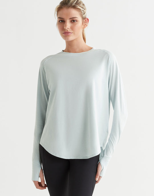 Lilybod Clare Vintage Washed Slub Light Blue - Sale Item