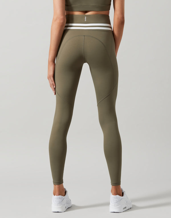 Lilybod Dakota Leggings Size S Khaki