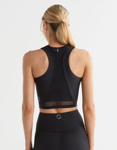 Lilybod Frankie Mesh Tank Black
