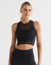 Lilybod Frankie Mesh Tank Black