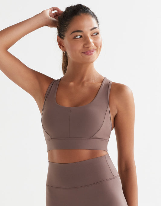 Lilybod Frankie Cloud-Core Sports Bra Grape