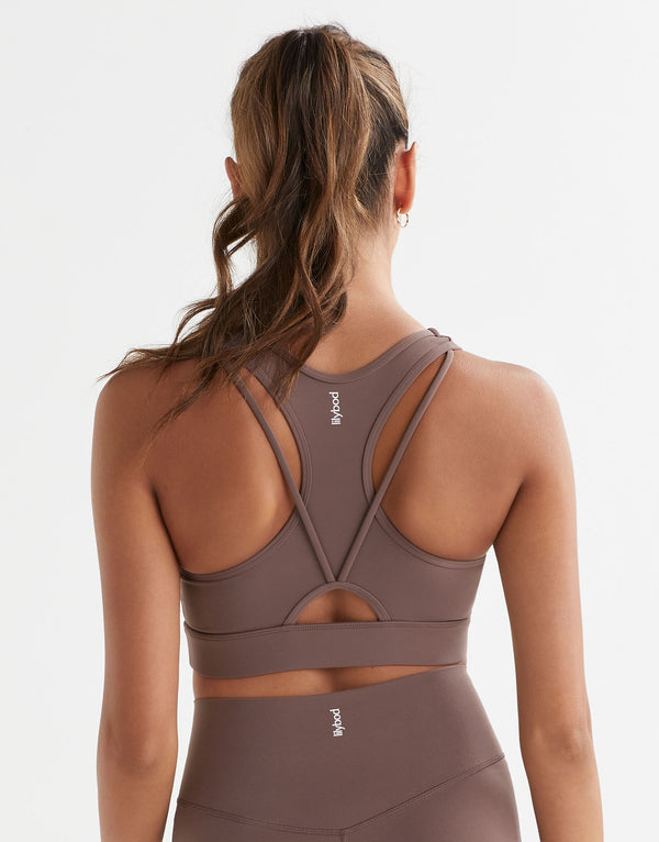 Lilybod Frankie Sports Bra Grape - Sale Item