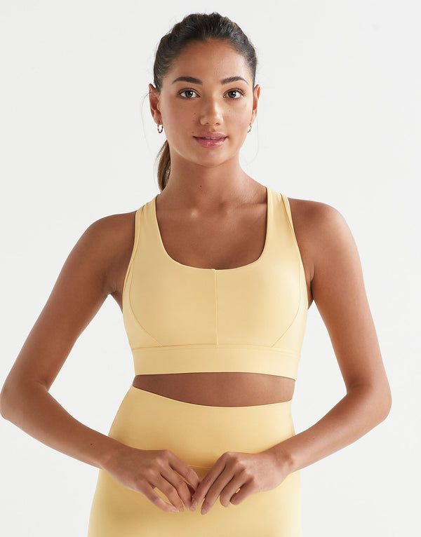 Lilybod Frankie Sports Bra Yellow - Sale Item