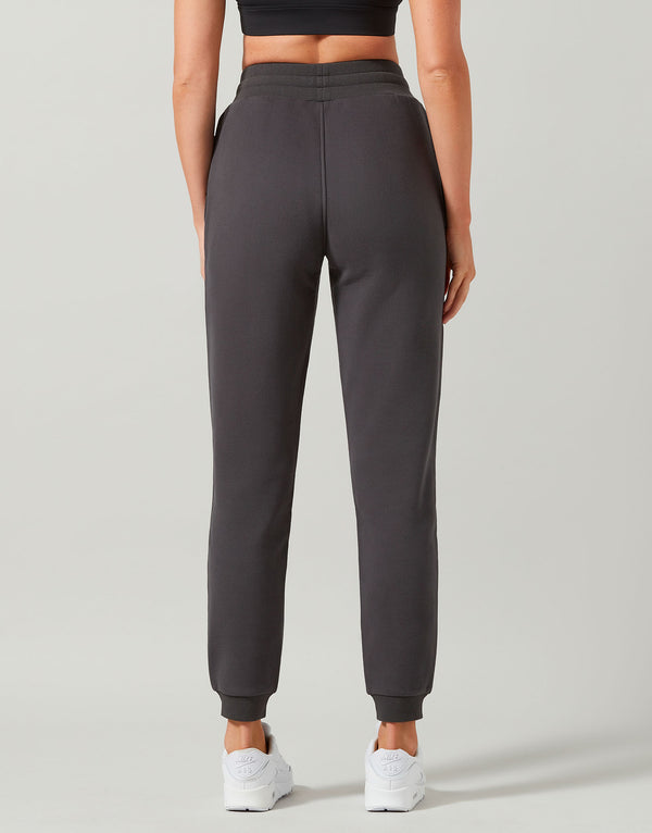 Lilybod Georgie Fleece Sweatpants Obsidian Gray