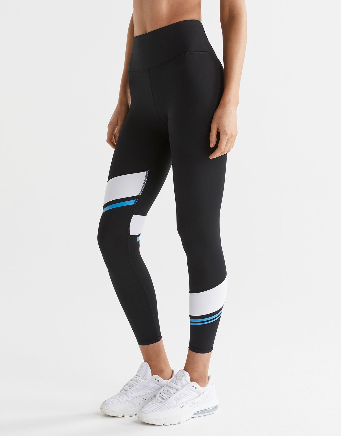 Lilybod Hannah Leggings Black, Bright Blue