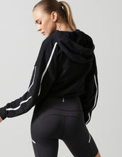 Lilybod Hannah Oversized Hooded Sweater Smoke Black