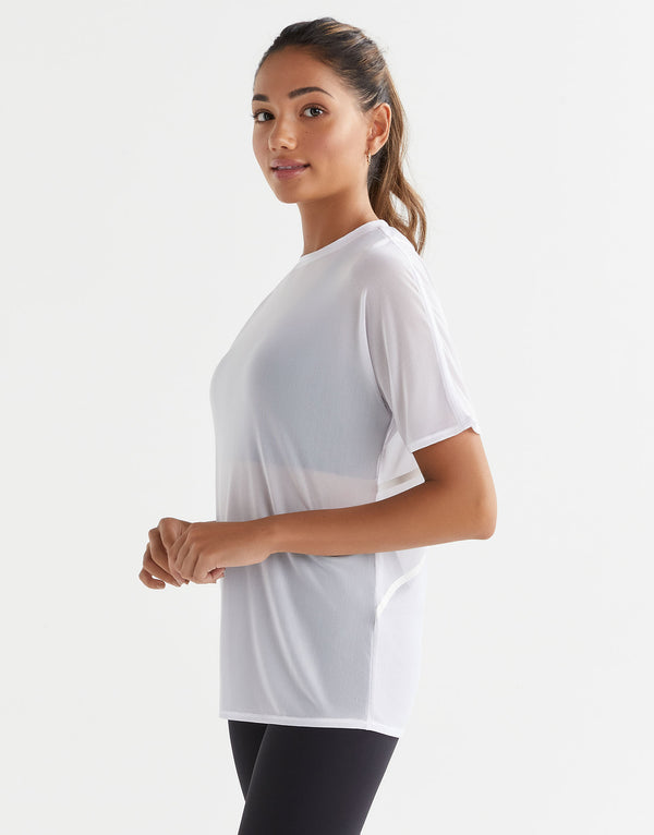 Lilybod Heidi Kimino Tee White
