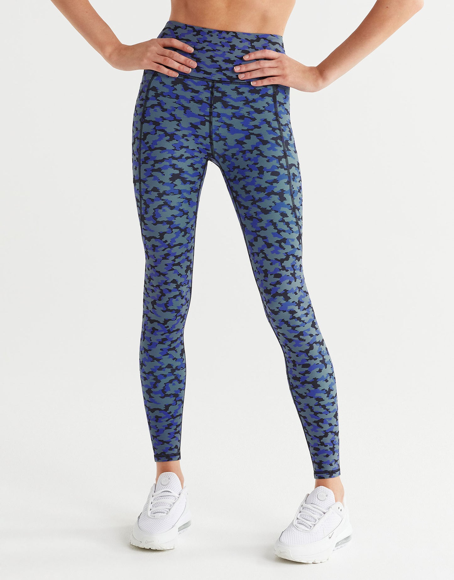 Lilybod Josi Leggings Blue Forest Print