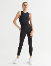 Lilybod Kendall Mesh Tie-Up Tank Sky Captain