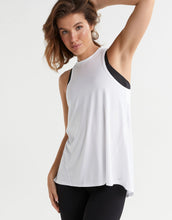 Lilybod Kendall Soft Tie-Up Tank White