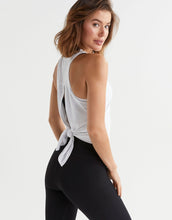 Lilybod Kendall Soft Tie-Up Tank White