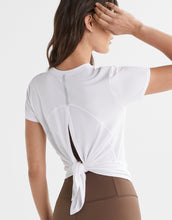 Lilybod Kendall Tie-Up Tee Bright White - Sale Item