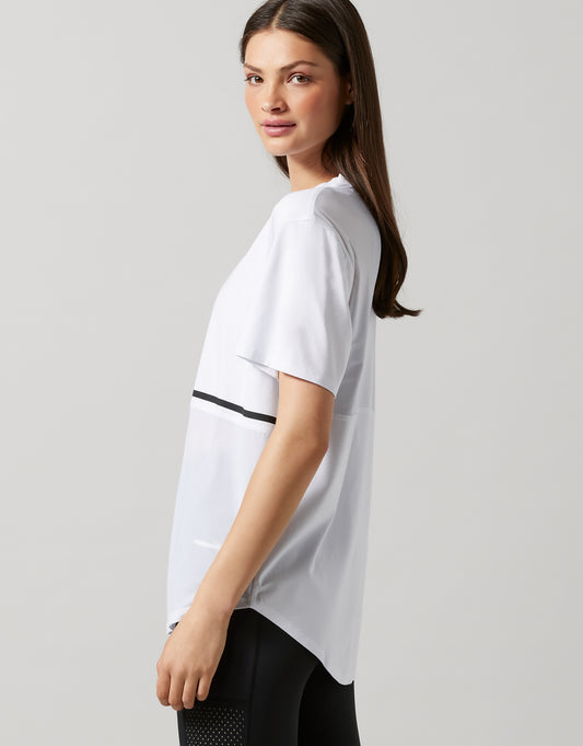 Lilybod Lexa-XR Oversized Tee Sie S White