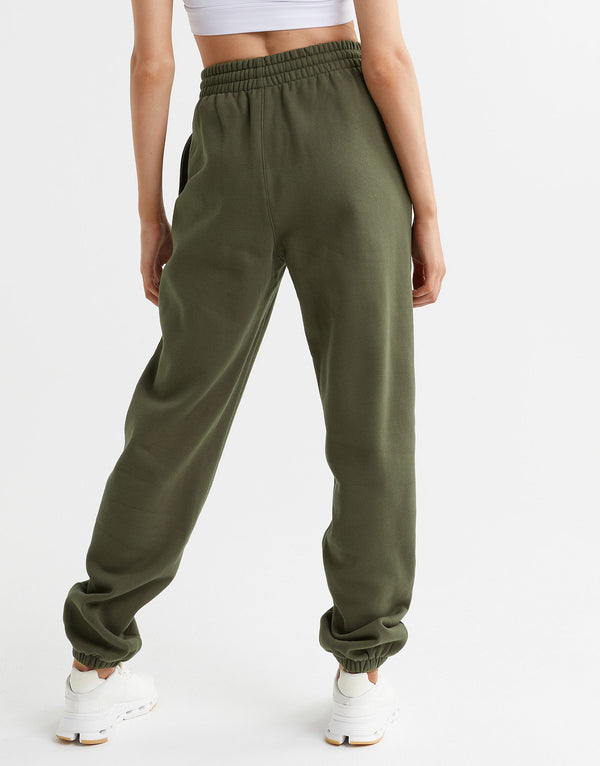 Lilybod Lucy Fleece Sweatpants Olivine - Sale Item