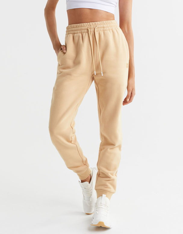 Lilybod Millie Classic Fleece Sweatpants Almond- Sale Item