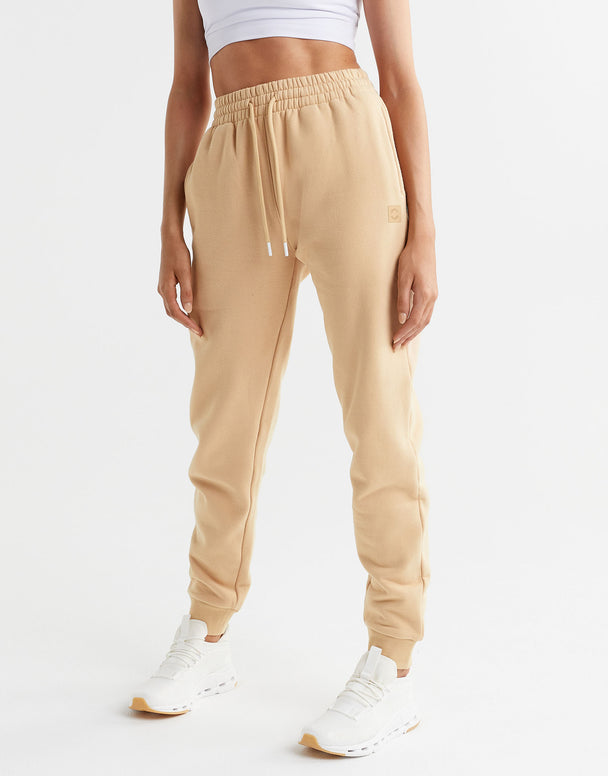 Lilybod Millie Classic Fleece Sweatpants Almond- Sale Item