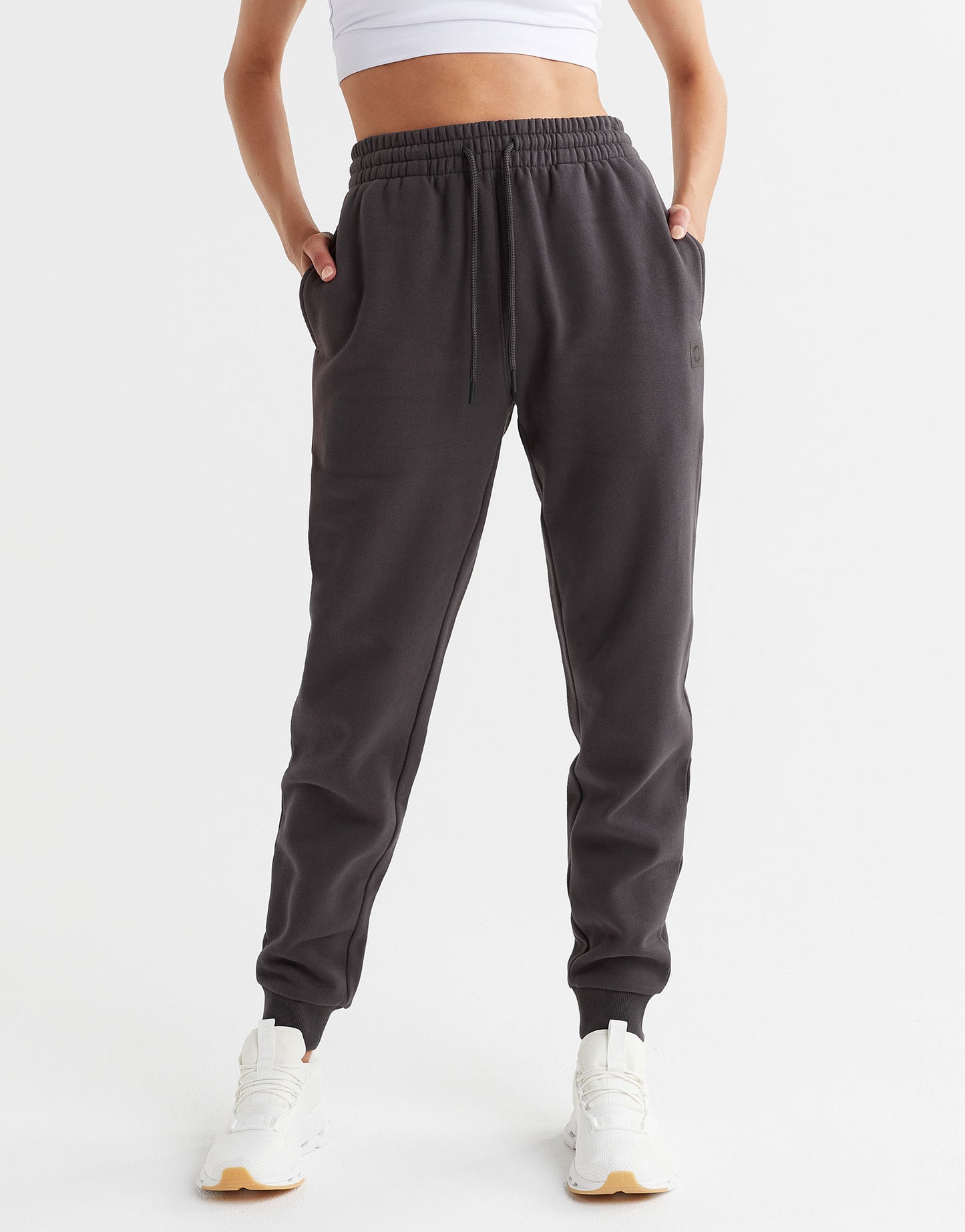 Lilybod Millie Fleece Sweatpants Coal Gray